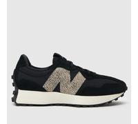 New Balance 327 Trainers in Black UK 4.5 (EU 37)
