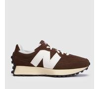 New Balance 327 Trainers in Brown & White UK 7 (EU 40½)