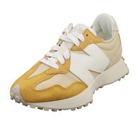 New Balance 327 Unisex Fashion Trainers in Beige White - 4 UK
