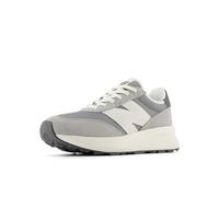New Balance Kids 370 Shoes, Concrete/Sea Salt, 5.5
