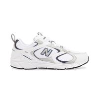 New Balance Men's 408 Sneaker, White/Black, 10.5 UK