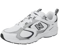 New Balance Men's 408 Sneaker, White/Black, 10.5 UK