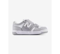 New Balance 480 Hook & Loop Shoes Grey White Baby - 18.5