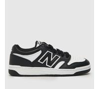 BB480 Leather Trainers Black