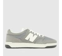 New Balance 480 shoes smoke grey white - 43