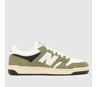 New Balance Men's 480 Trainers - Khaki, Green, Size 8, Men Green