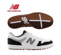 New Balance 480 White/Black Spikeless Golf Shoes - UK9 Size: UK9