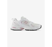 New Balance 530 shoes pure white pink - 6UK
