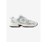 New Balance 530 Shoes White Dark Green - 38