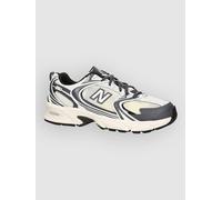 New Balance 530 shoes white dark grey black - 37.5
