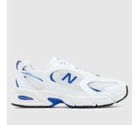 New Balance 530 Trainers in White & Blue UK 4 (EU 37)
