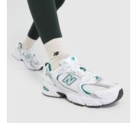 New Balance 530 Trainers in White & Green UK 8 (EU 42)