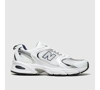 New Balance 530 Trainers in White & Silver UK 5.5 (EU 38½)