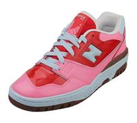 New Balance 550 Unisex Fashion Trainers in Pink Red - 5 UK