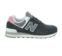 NEW BALANCE Men's 574 Sneaker, 9.5 UK Black/Pink