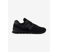 New Balance 574 Mens Casual Trainers in Black Black - Size 8 UK