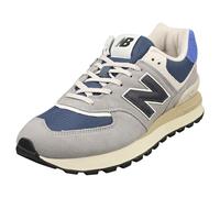 New Balance 574 Mens Grey Blue Casual Trainers - 8.5 UK