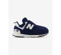 New Balance 574 NEW-B Hook & Loop Shoes navy blue white Baby - 18.5
