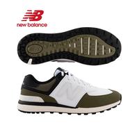 New Balance 574 Olive Spikeless Golf Shoes - UK10 Size: UK10