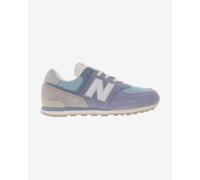 New Balance 574 Shoes Blue Lilac Grey Kids - 37.5