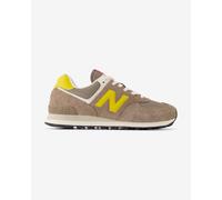 New Balance 574 Shoes Brown Yellow - 43