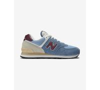 New Balance 574 Shoes Light Blue Red - 39.5