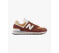 New Balance 574 Shoes Orange Brown White - 41.5