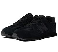 New Balance 574 Sneaker, Black White, 3.5 UK