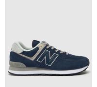 New Balance 574 Trainers in Navy UK 7