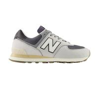 New Balance 574 Unisex Running Inspired (U57418X) (Grey Matter/Dark Silver Metallic), Black/Dark Silver Metallic, 12