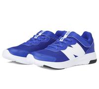 New Balance 578V1 Bungee Lace with Top Strap Sneaker, Team Royal/White, 2 UK Child