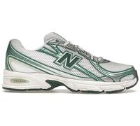 New Balance 740 Mens Shoes, White Marsh Green, 8.5 Women/7 Men