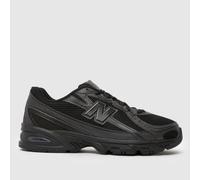 New Balance Unisex 740 in Black Synthetic, size 5.5