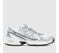 New Balance 740 Trainers in White & Navy UK 3.5 (EU 36)