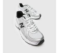 New Balance 740 Trainers in White & Silver UK 7 (EU 40½)