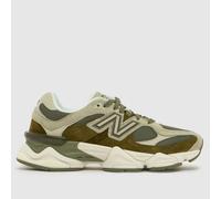 New Balance 9060 Trainers in Green Multi UK 8 (EU 42)