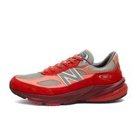 New Balance Unisex Adult Made in USA 990 V6 Sneakers, Molten Lava/Monarch Burgundy/Slate Grey, 7 Wide Women/5.5 Men