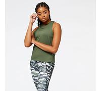 New Balance Achiever Tank, Women, Deep Olive Green, L