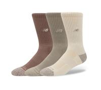 New Balance Active Premium Crew 3-Pack L 43-46 Brown Women