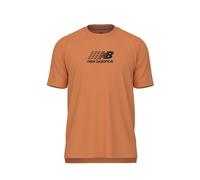 New Balance Athletics Graphic Orange Shirt, Size S