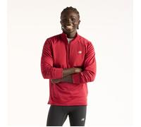 New Balance Athletics Heat Grid 1/2 Zip M Red Men