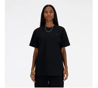 New Balance Athletics Jersey SS Tee XS Black Women
