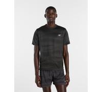 New Balance Athletics Printed Short Sleeve T-Shirt Slate Black - XXL
