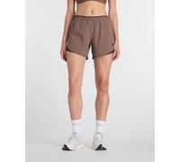 New Balance Athletics Run 5inch Shorts Brown Women - S