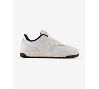 New Balance B80 Shoes White Black Kids - 37.5