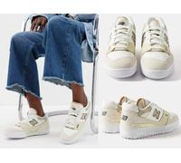 New Balance BBW550SK 550 Suede Mesh Sneakers Shoes Trainers New 37.5
