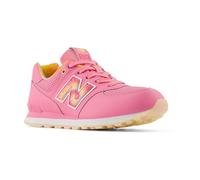 NEW BALANCE Boys 574 Sneaker, Signal Pink, 6.5 UK