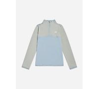 New Balance Boys Contrast Panel 1/4 Zip Funnel Sports Top in Grey - Grey - 7 - 8 Yrs