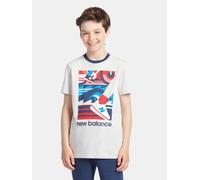 New Balance Boys Greatest Hits Graphic T-Shirt in Grey - Grey - 9 - 10 Yrs