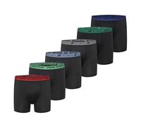 New Balance boys Non-brushed Jersey Sport Performance Wicking Boxer Briefs Underwear (Multi Pack) Boxer Briefs (pack of 6)